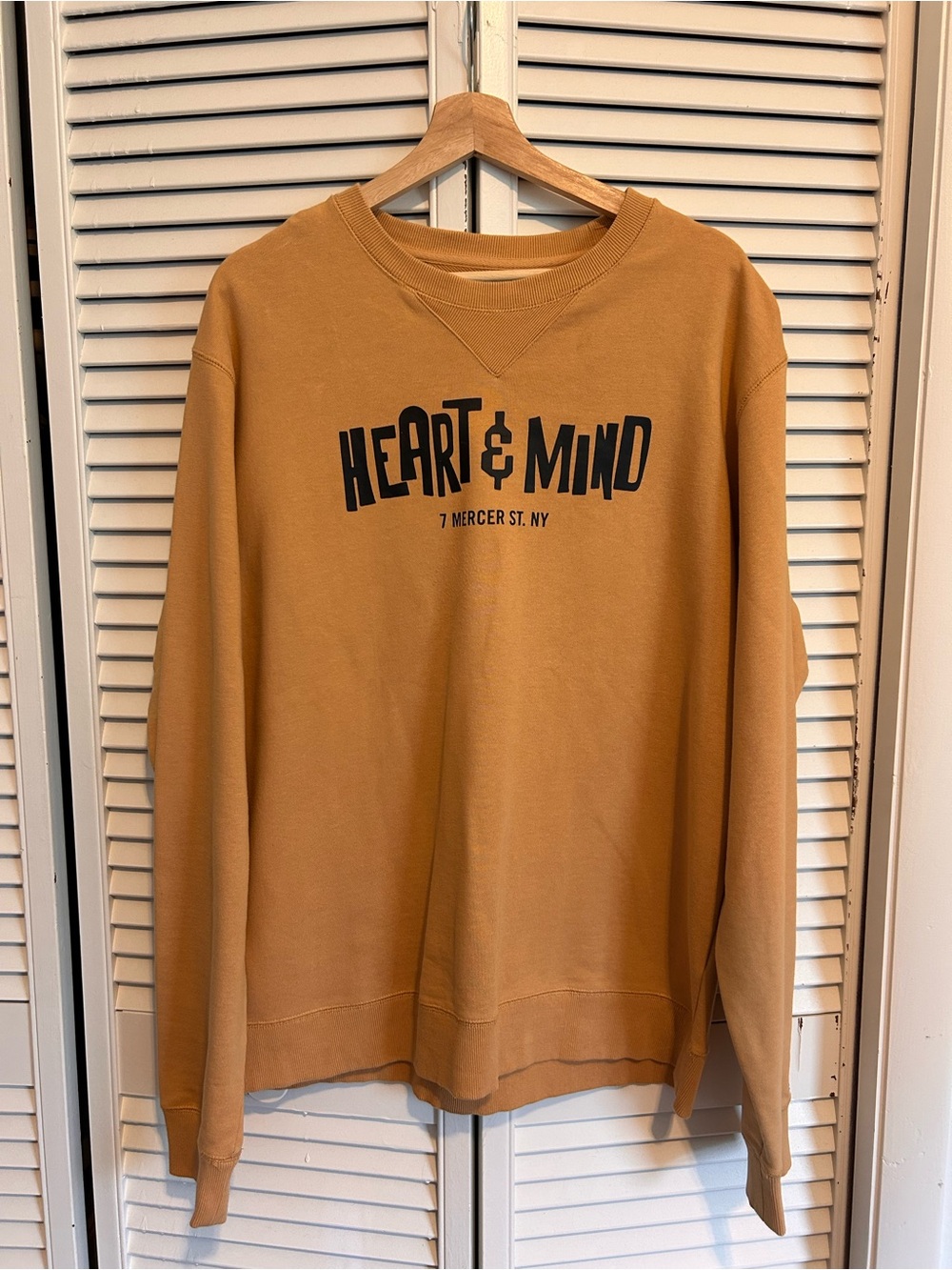 Billionaire Boys Club Heart & Mind Crewneck - Tan/Black